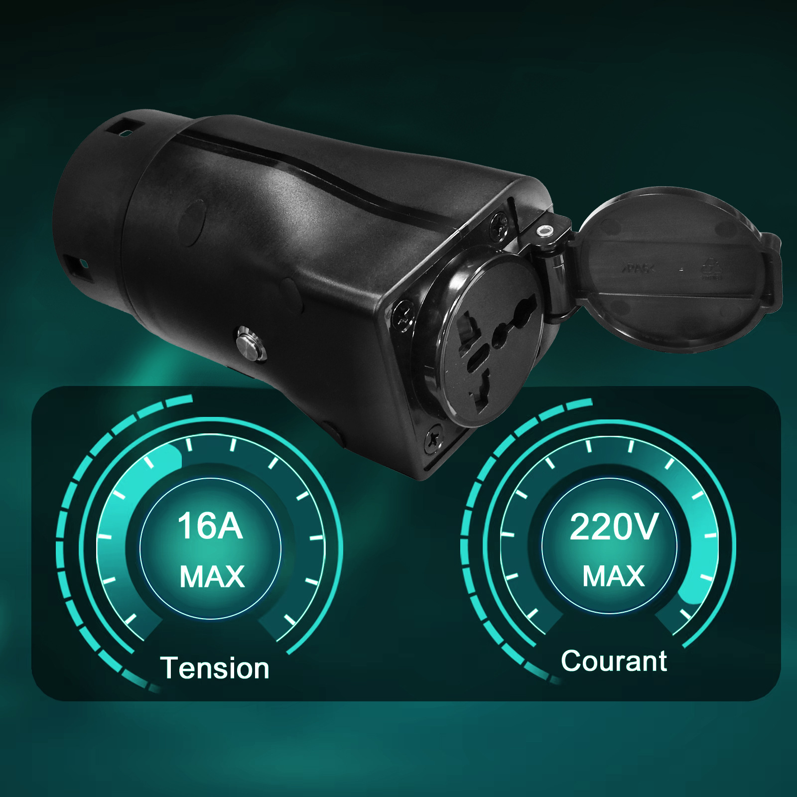 Ac Outdoor Power - Pistolet do rozładowywania, standard europejski, 3,5