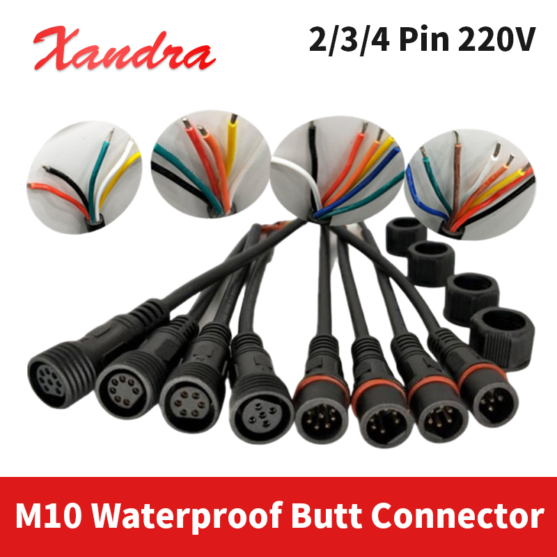 Outdoor Power Strip Weatherproof - Wodoodporne złącze M10 2-pinowe 3-pinowe 4-pinowe