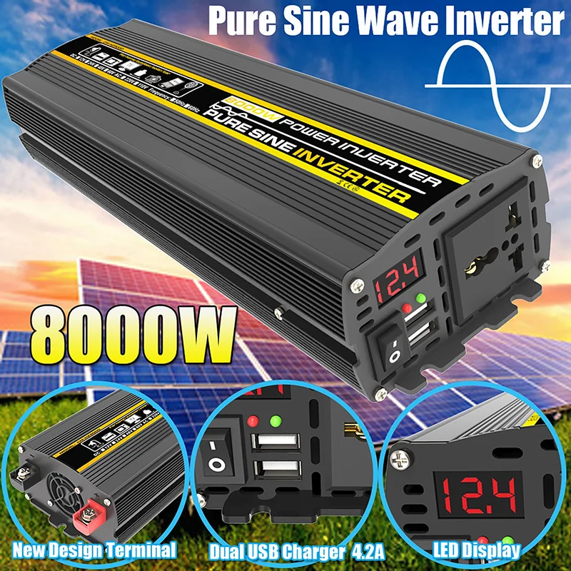 8000/6000/4000/3000W Inwerter  – Ac Outdoor Power recenzja i cena