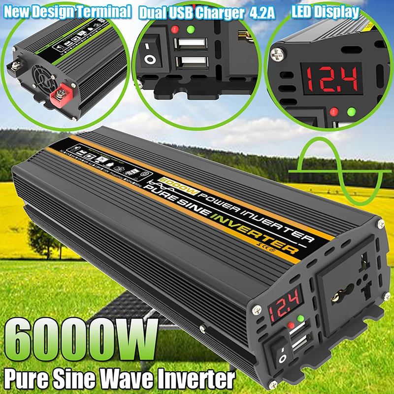 8000/6000/4000/3000W Inwerter  – Ac Outdoor Power recenzja i cena